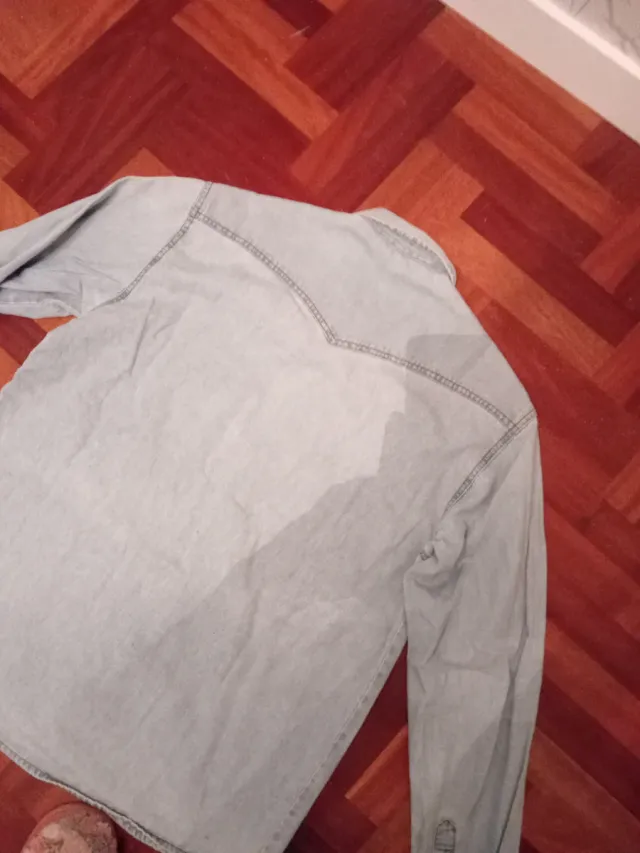 Camisa vaquera mujer azul