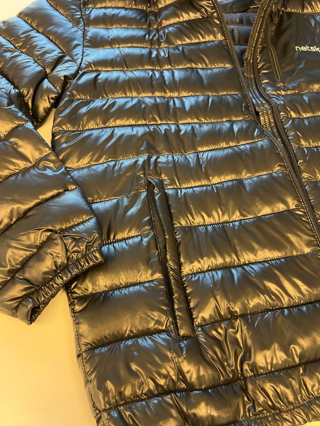 Plumas negro talla M