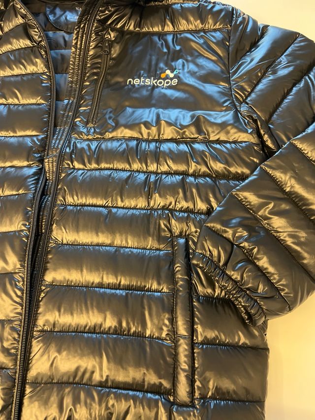 Plumas negro talla M