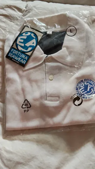 Polo Fortuna Seawear Mujer Blanco Talla L