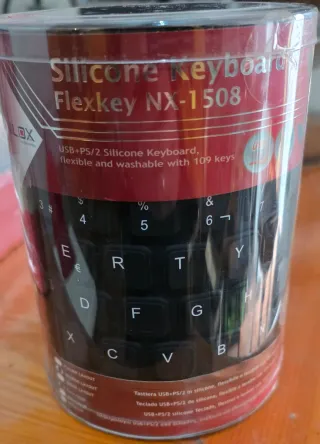 Teclado silicona enrollable Usb