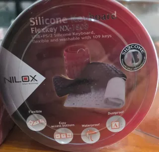 Teclado silicona enrollable Usb