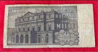 Banconote Lire 1000 Banca d'Italia