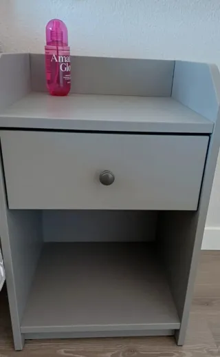 2 Comodini Ikea Grigi