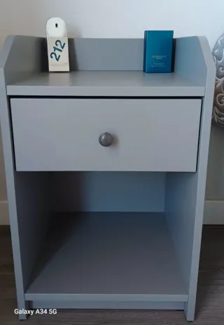 2 Comodini Ikea Grigi