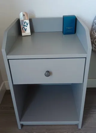 2 Comodini Ikea Grigi