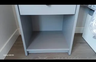 2 Comodini Ikea Grigi