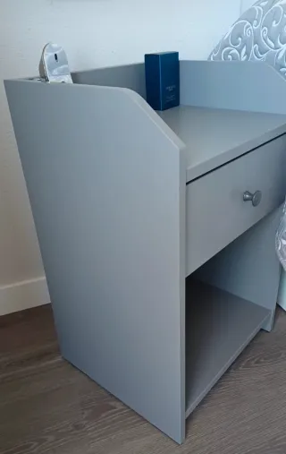 2 Comodini Ikea Grigi