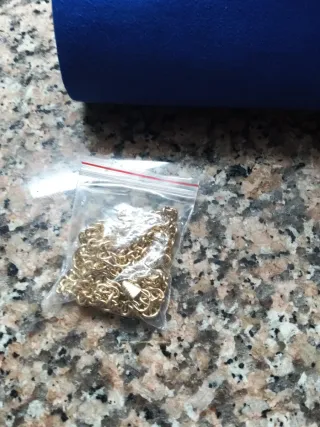 Bolso de fiesta azul con pedrería