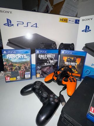 PS4 (PlayStation 4) Negra