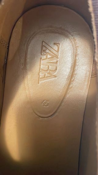Zapatos de vestir Zara Marrón Hombre