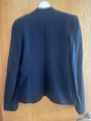 Chaqueta militar azul