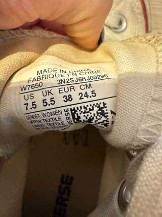 Zapatillas Converse Talla 38