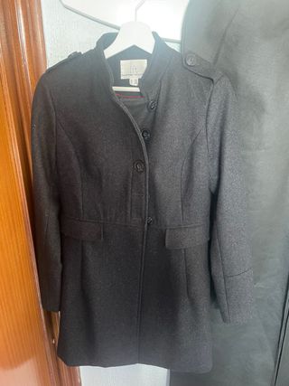 Abrigo Lefties Mujer gris