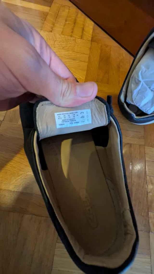 Keen Knx Negras Talla 47.5 Nuevas