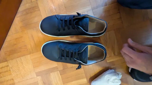 Keen Knx Negras Talla 47.5 Nuevas