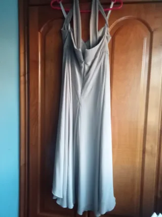 Vestido fiesta/graduación gris