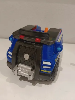 Coche de policía patrulla canina