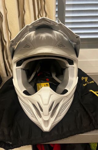 Casco Motocross Scorpion VX-22 AIR Blanco