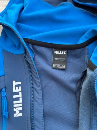 Chaqueta Millet. Alpinismo Azul. talla M.