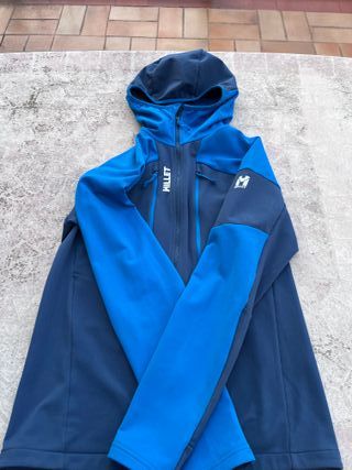 Chaqueta Millet. Alpinismo Azul. talla M.