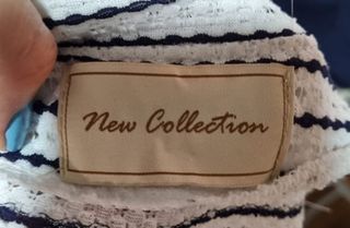 Blazer rayas blanco y negro