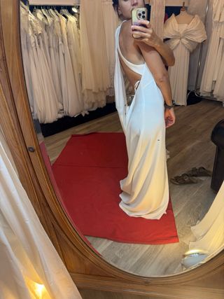 Vestido de Novia Blanco Talla Única M