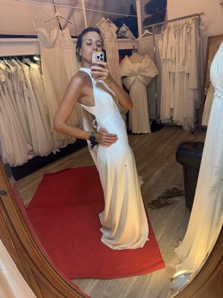 Vestido de Novia Blanco Talla Única M