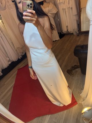 Vestido de Novia Blanco Talla Única M
