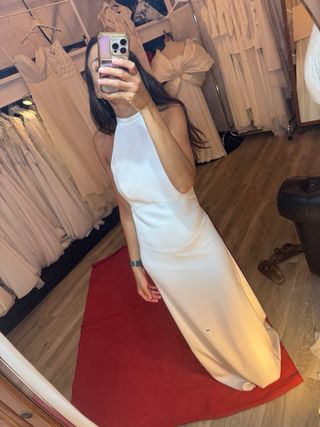 Vestido de Novia Blanco Talla Única M