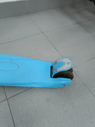 Patinete Infantil 3 Ruedas Plegable Azul