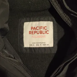 Cazadora deportiva Pacific Republic negra