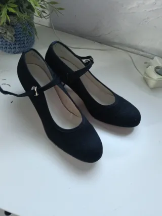 Zapatos de baile flamenco negros