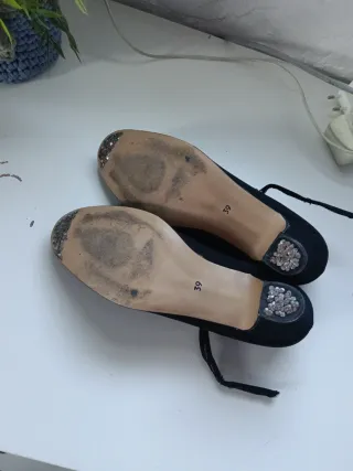Zapatos de baile flamenco negros
