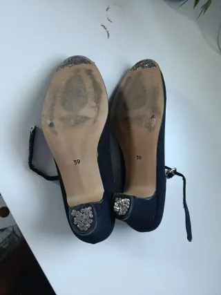 Zapatos de baile flamenco negros