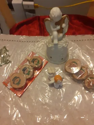 Decorazioni Natalizie Angelo Ceramica