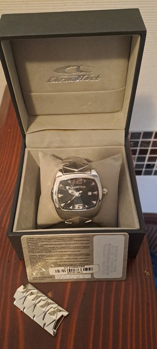 Orologio Chronotech Uomo Nero