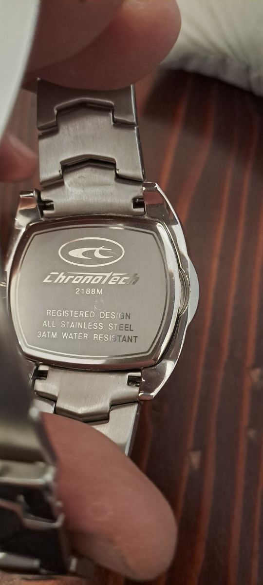 Orologio Chronotech Uomo Nero