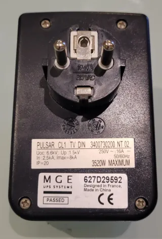 Protector sobretensiones MGE