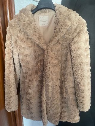 Abrigo de pelo mujer