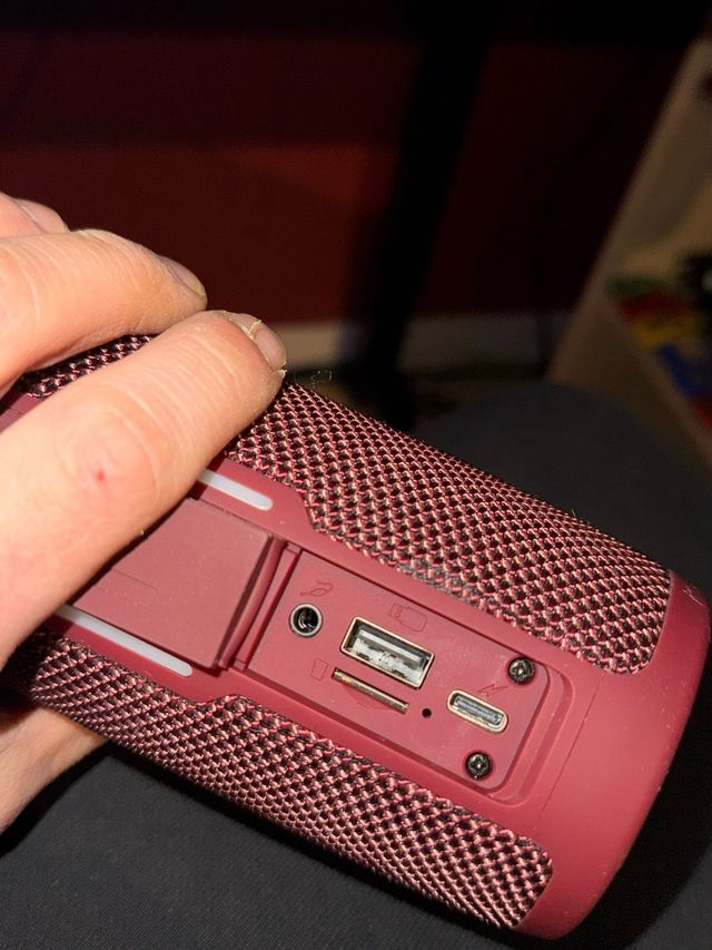 Denver Altavoz Bluetooth Arena Rojo