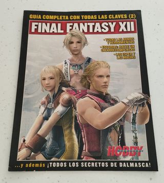 LOTE GUÍAS FINAL FANTASY XII HOBBY CONSOLAS NUEVAS
