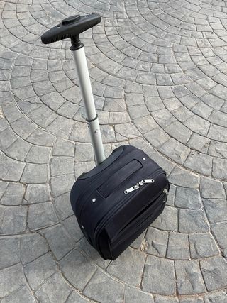 Maleta de viaje pequeña negra30x53x22