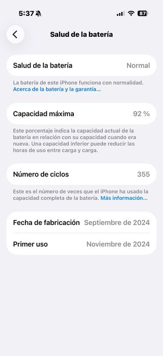 iPhone 16 Pro Color desierto Negociable