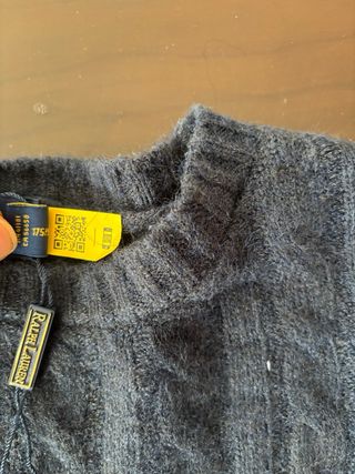 Jersey Polo Ralph Lauren nuevo azul marino .