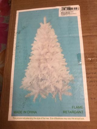 Albero Natale Bianco 120cm