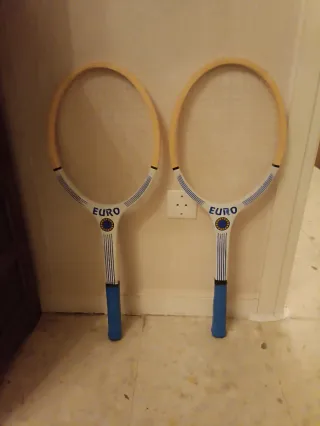 2 Raquetas de vintage EURO