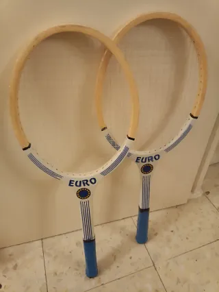 2 Raquetas de vintage EURO