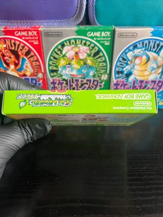 Pokémon Verde Hoja GBA Japonés