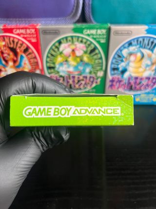 Pokémon Verde Hoja GBA Japonés